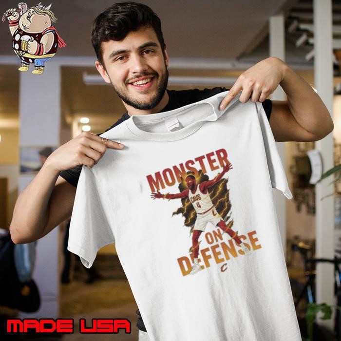 Cleveland Cavaliers Evan Mobley Monster on defense NBA Unisex