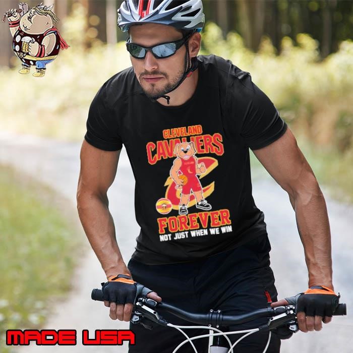 Cleveland Cavaliers basketball forever not just when we win mascot Unisex