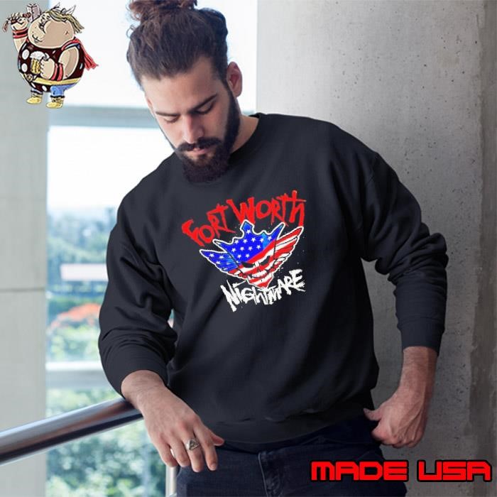 Cody Rhodes fort worth nightmare american flag Sweatshirt
