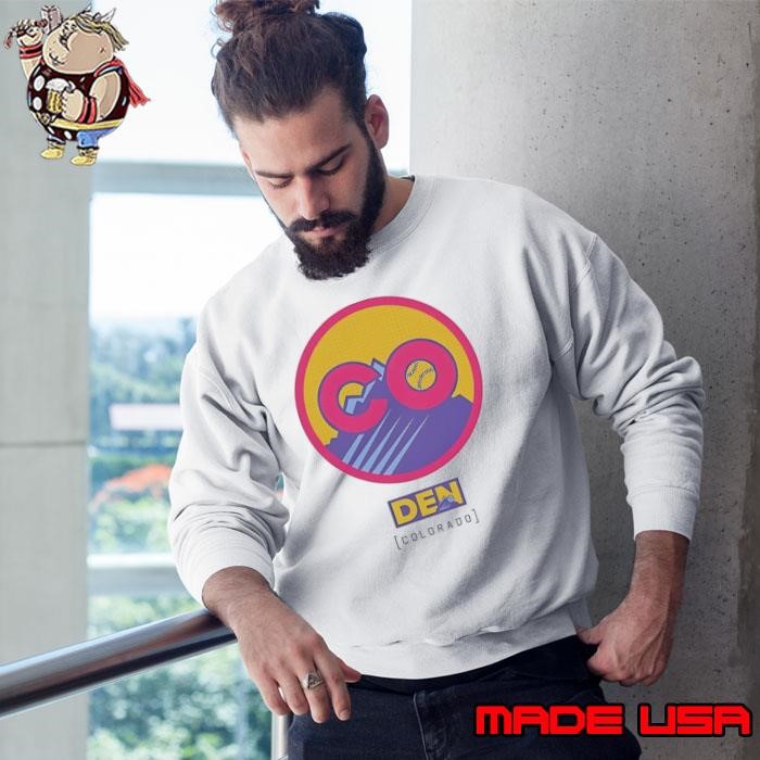 Colorado Rockies 2025 City Connect logo Sweatshirt