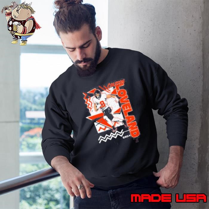 Colston Loveland 90s Style Chicago Bears NFL 2025 Vintage Sweatshirt