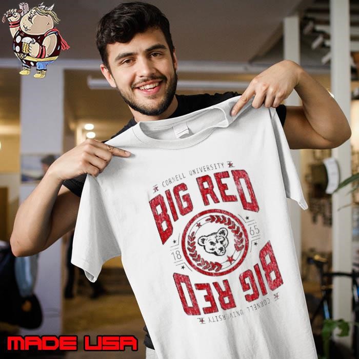 Cornell University Mirror Big Red Relaxed 1865 Unisex