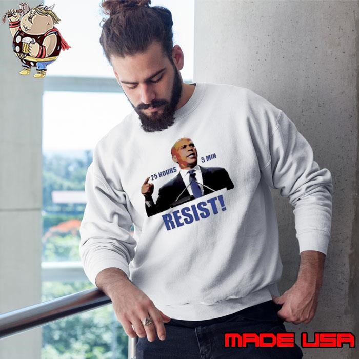 Cory Booker 25 hours 5 min resist Sweatshirt