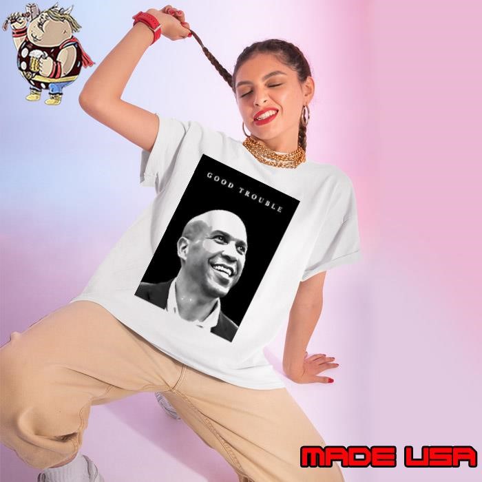 Cory Booker Good Trouble Ladies tee