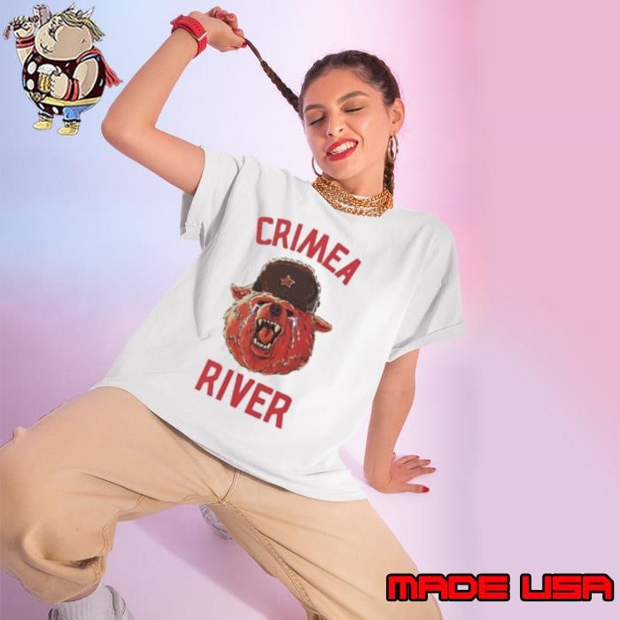 Crimea River bear Ladies tee