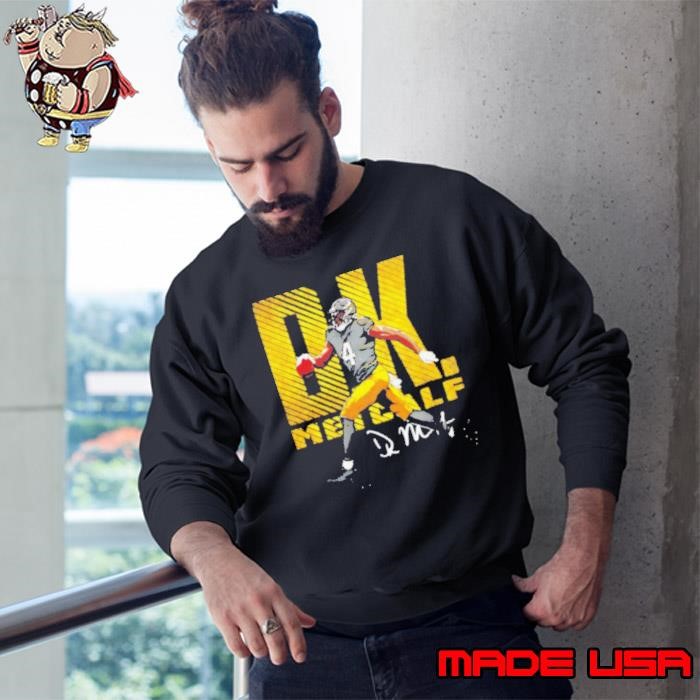 DK Metcalf Pittsburgh Steelers Bold signature Sweatshirt