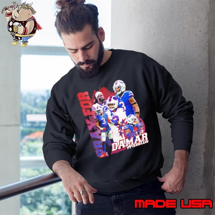 Damar Hamlin Pray For American professional football safety Sweatshirt