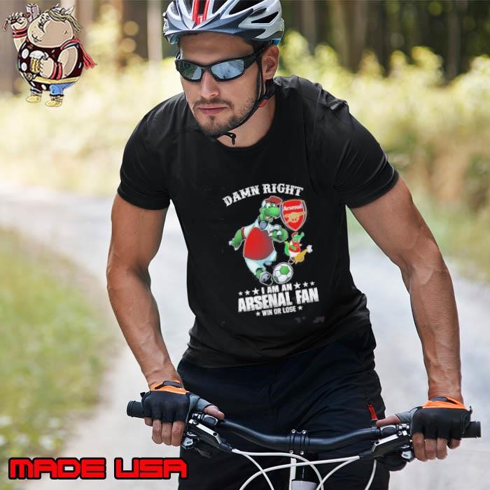 Damn Right I Am An Arsenal Fan Win Or Lose Mascot Unisex