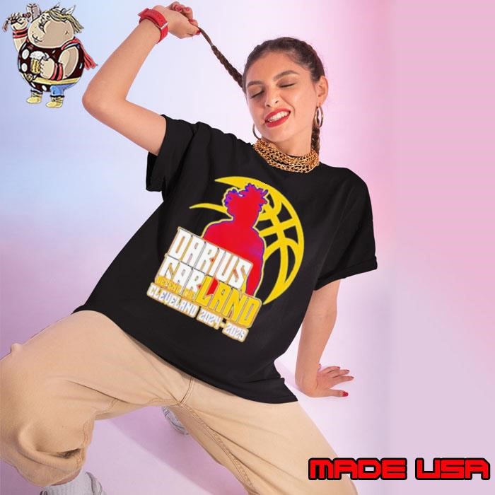 Darius Garland defend the land 2024 2025 Cleveland Cavaliers Ladies tee