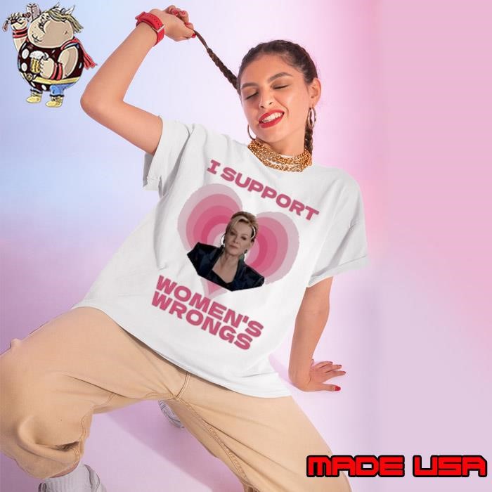 Deborah Vance I support Women’s Wrongs Ladies tee