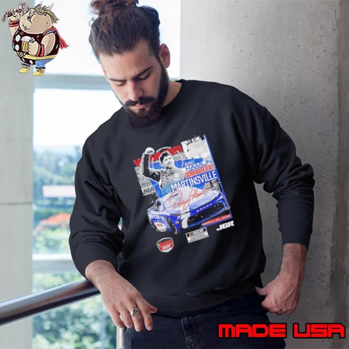 Denny Hamlin Dominates At Martinsville Nascar Sweatshirt