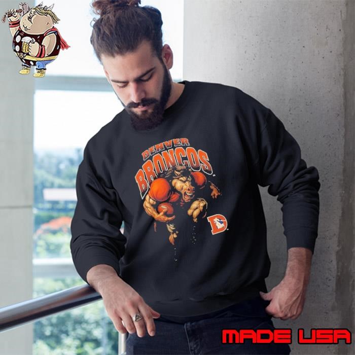 Denver Broncos mascot 2025 Sweatshirt