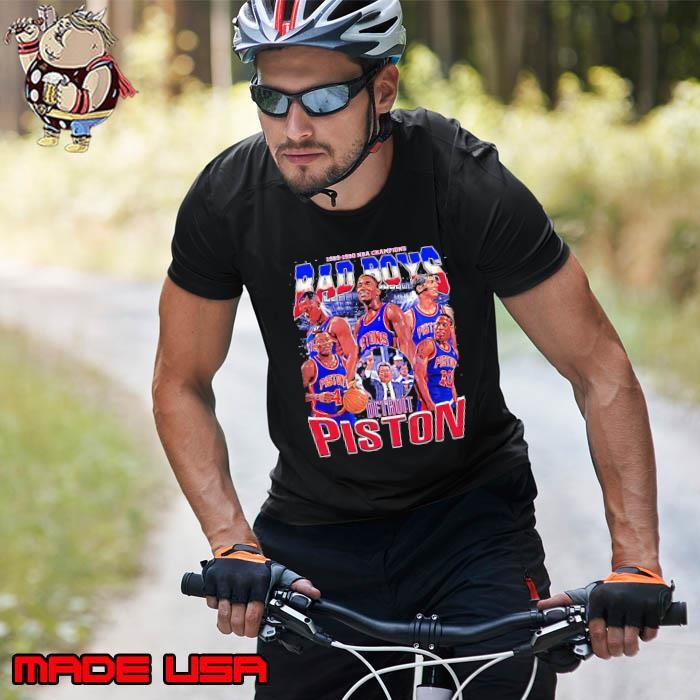 Detroit Basketball Bad Boys 1989 1990 NBA Champions Unisex