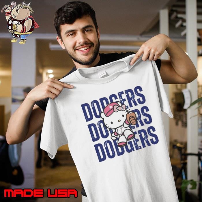 Dodgers Baseball Hello Kitty Unisex