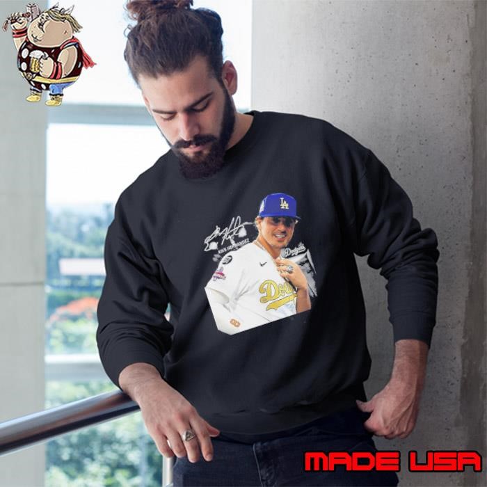 Enrique Hernandez Los Angeles Dodgers Home Run MLB Baseball Player Sweatshirt