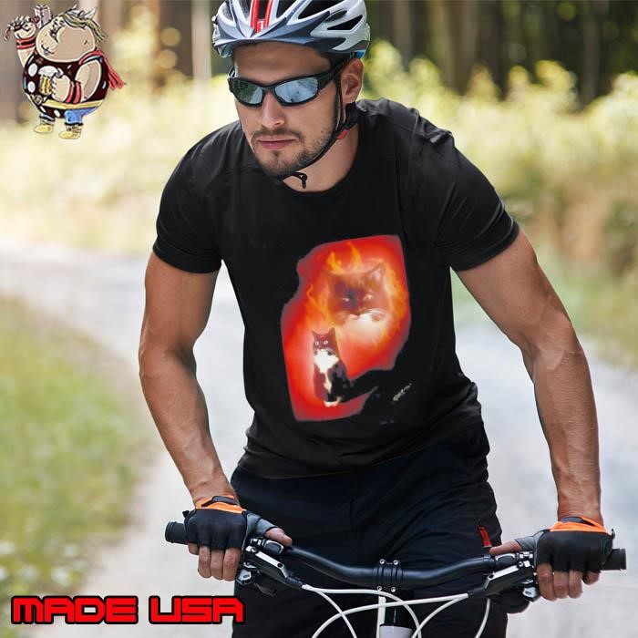 Ethereal Flaming Cat Prophecy Unisex