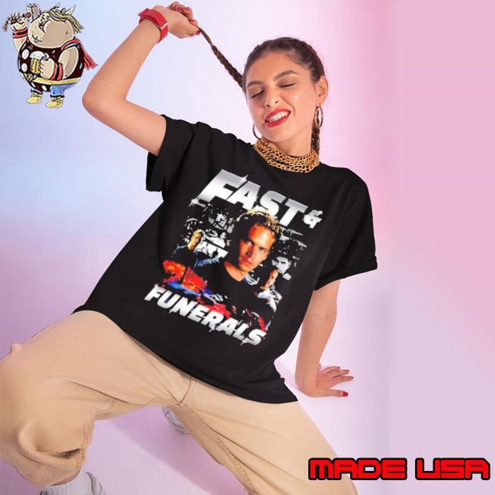 Fast and Furious Funerals movie Ladies tee