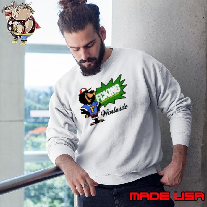 Fcking based in USA 2025 Worldwide Sweatshirt