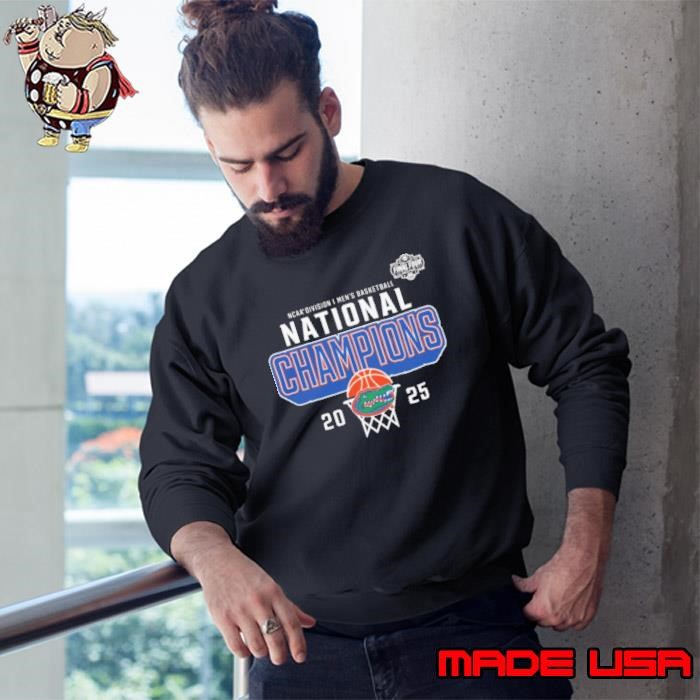 Florida Gators Fanatics 2025 NCAA Men’s Basketball National Champions Core T Sweatshirt