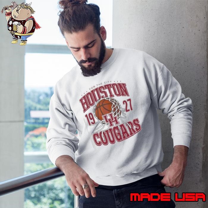 For The City Houston Cougars Basketball est 1927 Sweatshirt