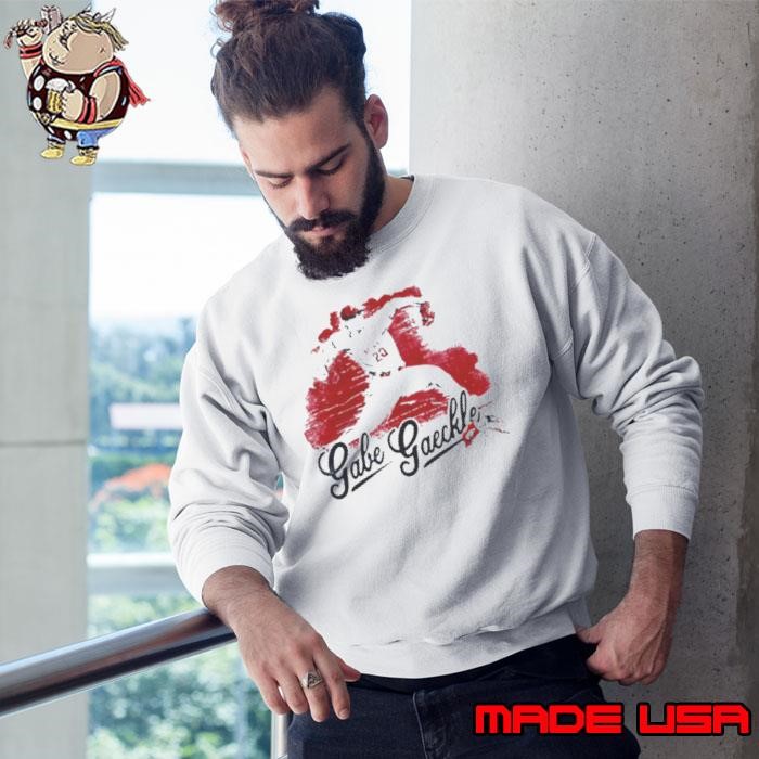 Gabe Gaeckle Pitcher Arkansas Razorbacks Sweatshirt