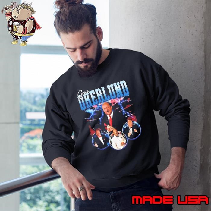 Gene Okerlund WWE bootleg lightning Sweatshirt