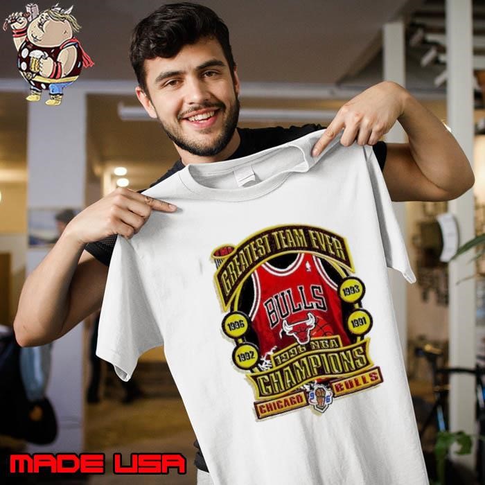 Greatest team ever Chicago Bulls Champions 1996 NBA Unisex