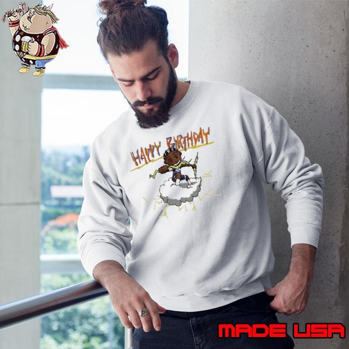 Happy Birthday Dub Oklahoma City Thunder Sweatshirt
