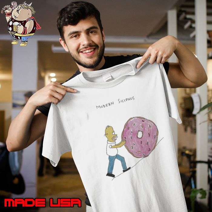 Homer Simpson Modern Sisyphus Unisex