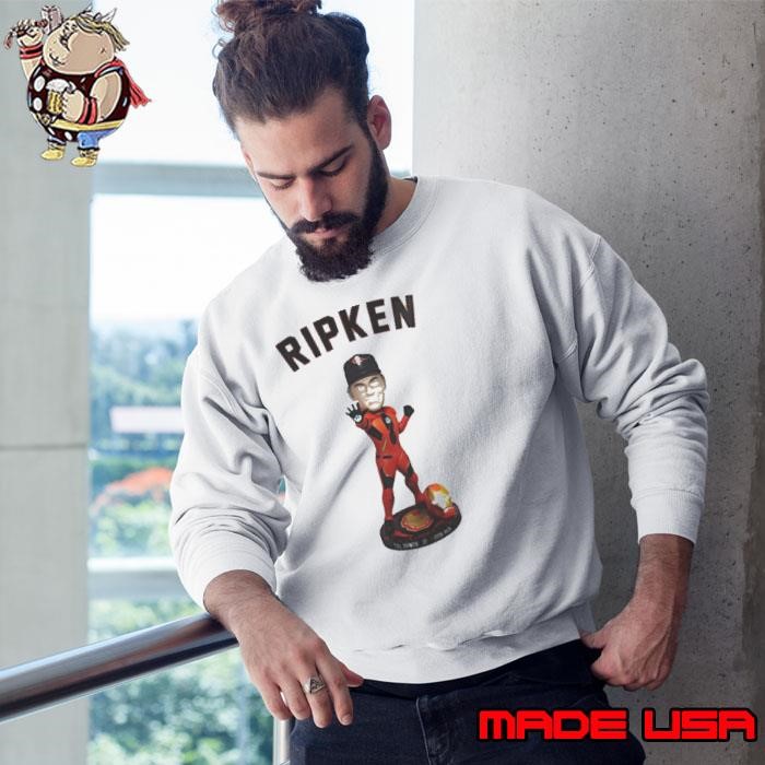 Honoring Cal Ripken Jr Iron Man Tribute Sweatshirt