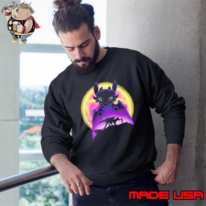 How to Train Your Dragon king of the dragons moon Sweatshirt