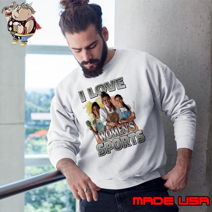 I love women’s sports housewives graphic Sweatshirt