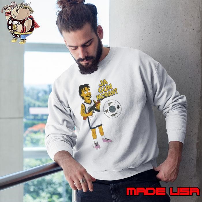 Ja Gun Morant Caricature Sweatshirt