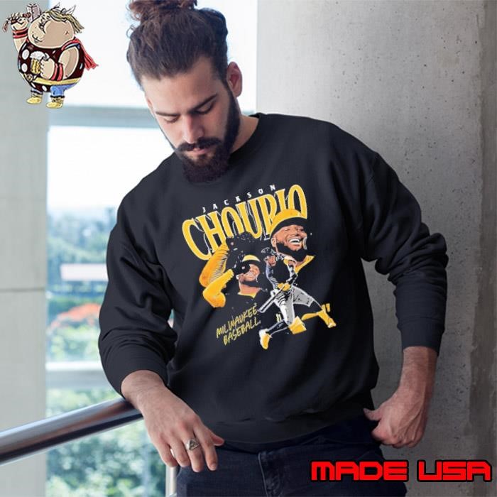 Jackson Chourio Milwaukee baseball picture collage Sweatshirt
