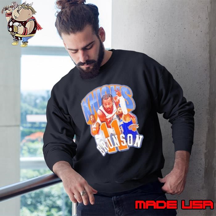 Jalen Brunson New York Knicks NBA basketball player notorious 4.0 Sweatshirt