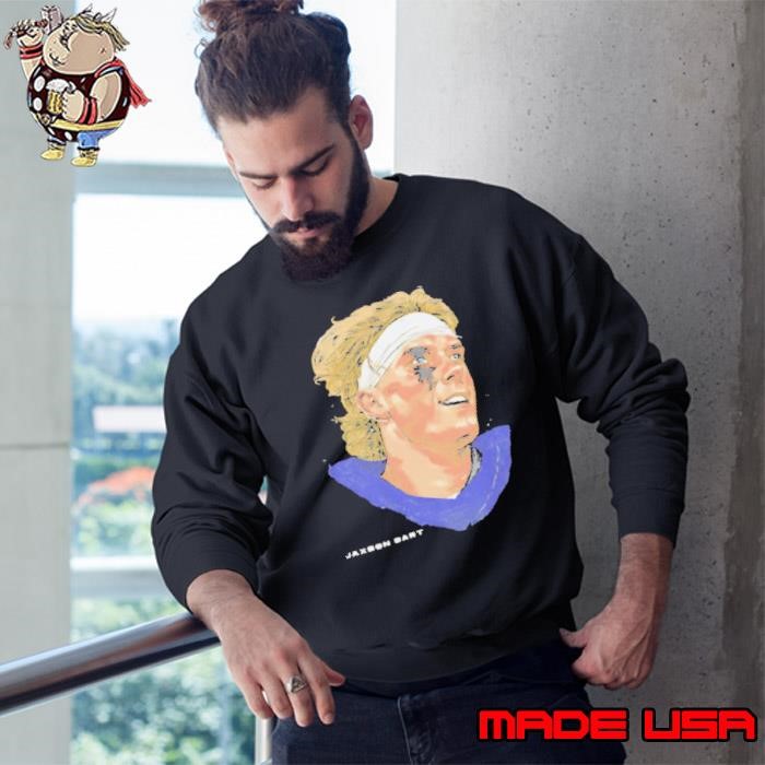 Jaxson Dart New York Giants Portrait Sweatshirt