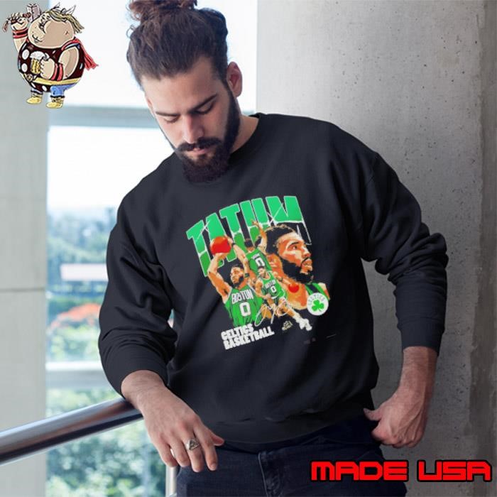 Jayson Tatum Boston Celtics Collage Basketball NBA Sweatshirt