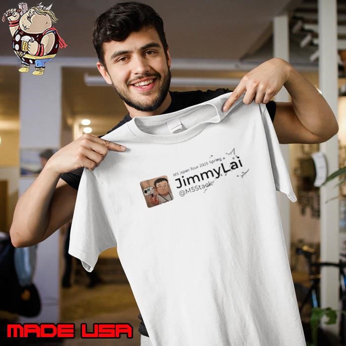 Jimmy Lai M5 Japan tour 2025 spring Unisex