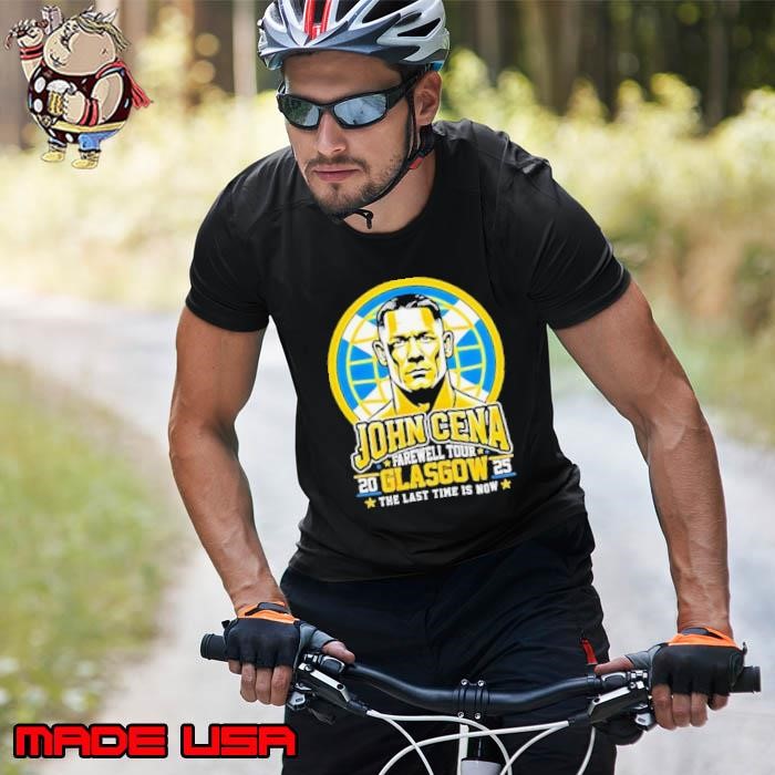 John Cena Farewell Tour Glasgow 2025 the last time is now Unisex