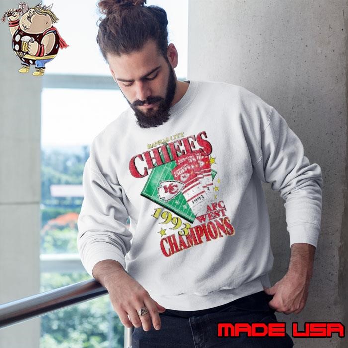Kansas City Chiefs 1993 AFC West Champions Sweatshirt