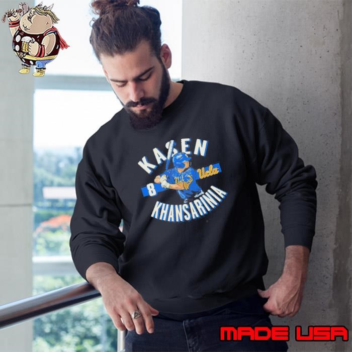 Kasen Khansarinia Illustrated UCLA Bruins Baseball NCAA Division I 2025 Vintage Sweatshirt
