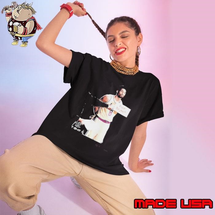 Kobe Bryant Mugshot-Style Lakers Vintage Ladies tee