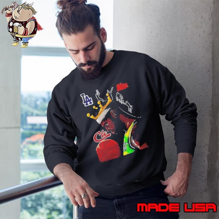 LeBron James Los Angeles Lakers Basketball cartoon Sweatshirt