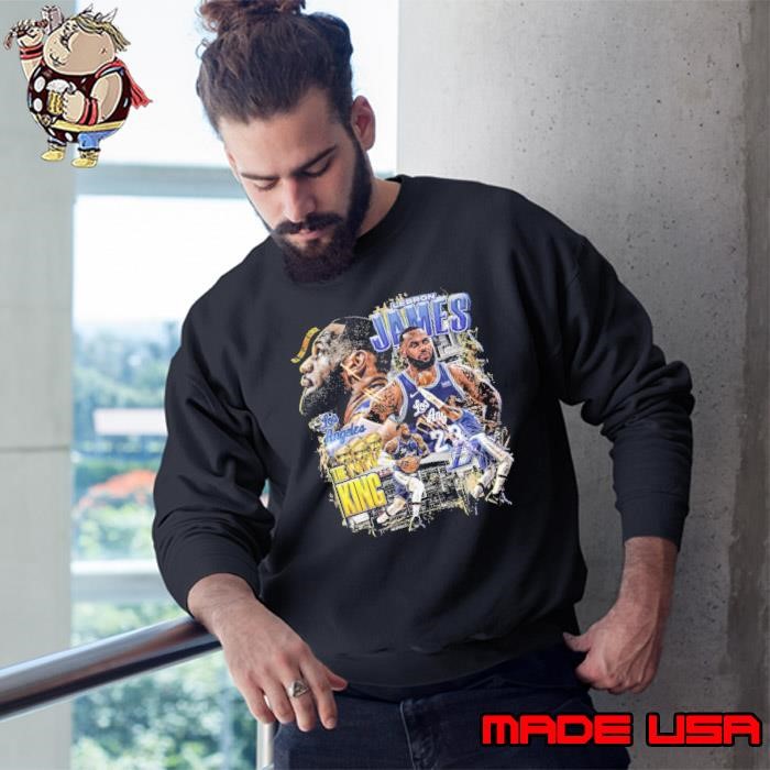 Lebron James American professional basketball The King Los Angeles Sweatshirt