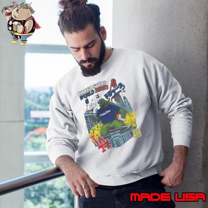 Los Angeles Dodgers Cough Syrup World Series Sweatshirt