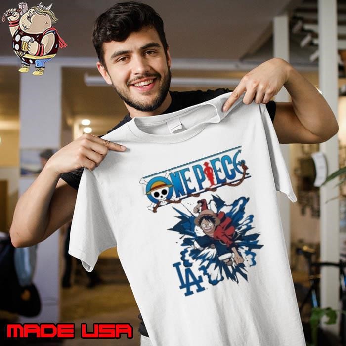 Los Angeles Dodgers One Piece Monkey D Luffy Unisex