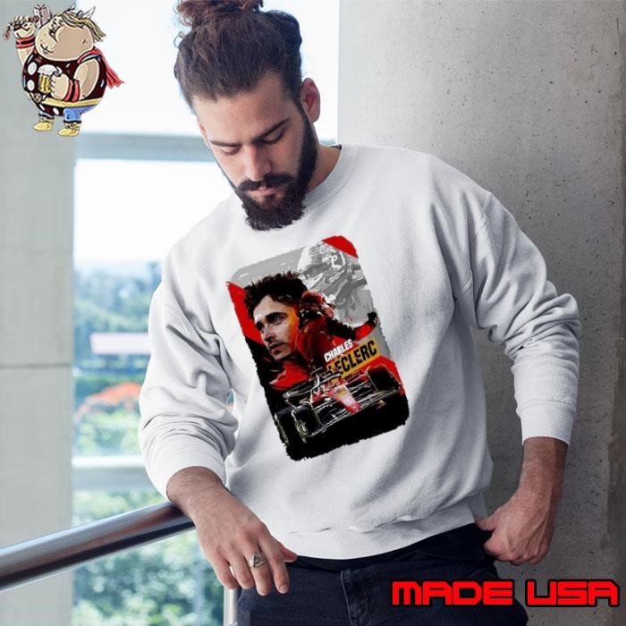 Low Poly Charles Leclerc Game Sweatshirt