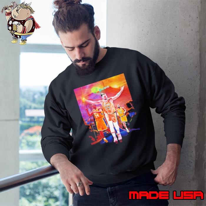 Luka Doncic the Most PPG in Lakers playoff history Sweatshirt