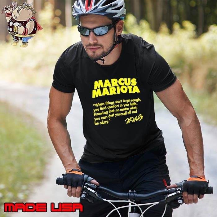 Marcus Mariota when things start to get rough you find comfort in your faith signature Unisex