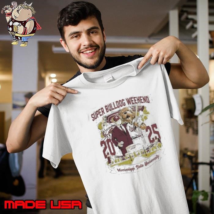 Mississippi State University Super Bulldog Weekend 2025 mascot Unisex